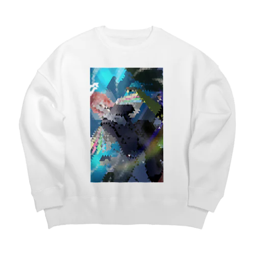 animal summon Big Crew Neck Sweatshirt