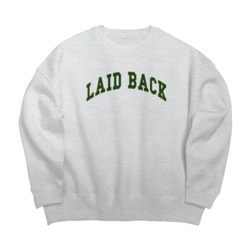LAID-BACK Arch Logo ビッグシルエットスウェット