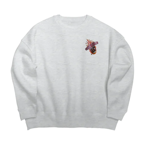 炎 Big Crew Neck Sweatshirt