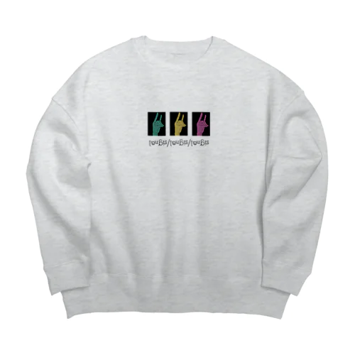 signal/signal/signal_typeA Big Crew Neck Sweatshirt