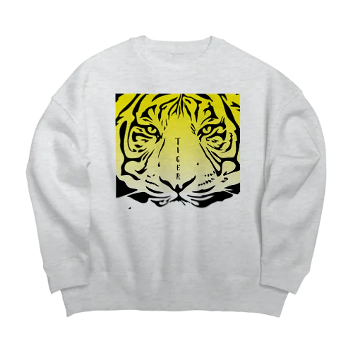 O阪のOBチャンが好きそうなヤツ Big Crew Neck Sweatshirt