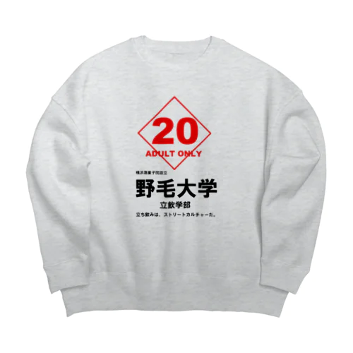 野毛大学 Big Crew Neck Sweatshirt