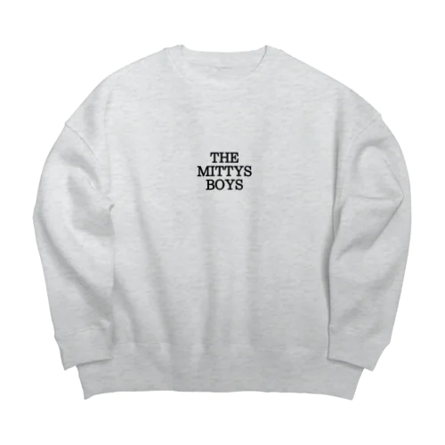 MooDy back logo TEE Big Crew Neck Sweatshirt