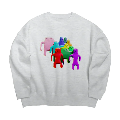 やつら Big Crew Neck Sweatshirt