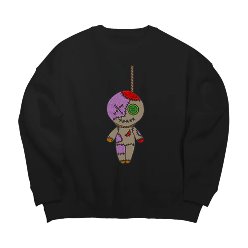 HANGING VOODOO DOLL Big Crew Neck Sweatshirt