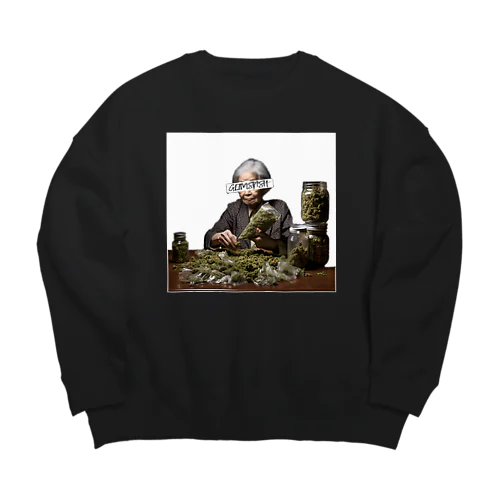 glimstash Tee Big Crew Neck Sweatshirt