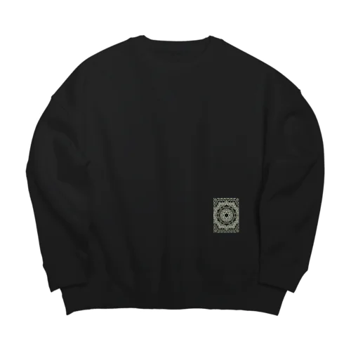 曼荼羅　五穀豊穣 Big Crew Neck Sweatshirt