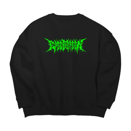 Greed Green　ロゴシリーズ Big Crew Neck Sweatshirt