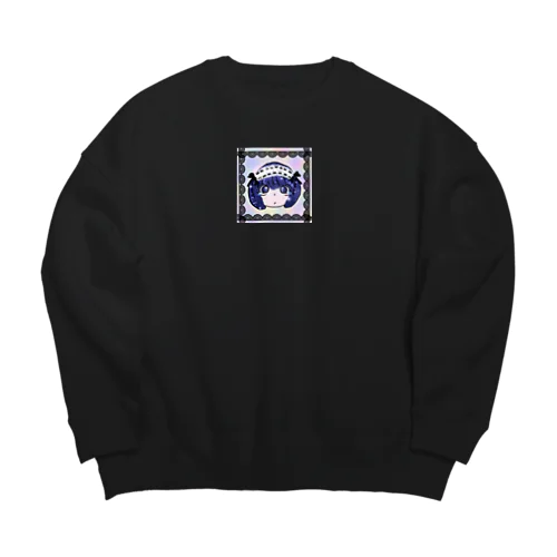 めいどちゃん Big Crew Neck Sweatshirt