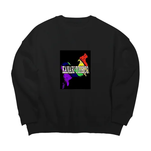 KANARITOSHICO Big Crew Neck Sweatshirt