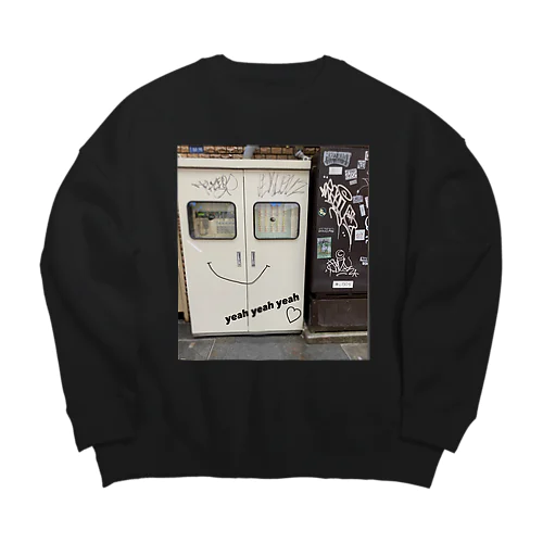 yeah yeah yeah Big Crew Neck Sweatshirt