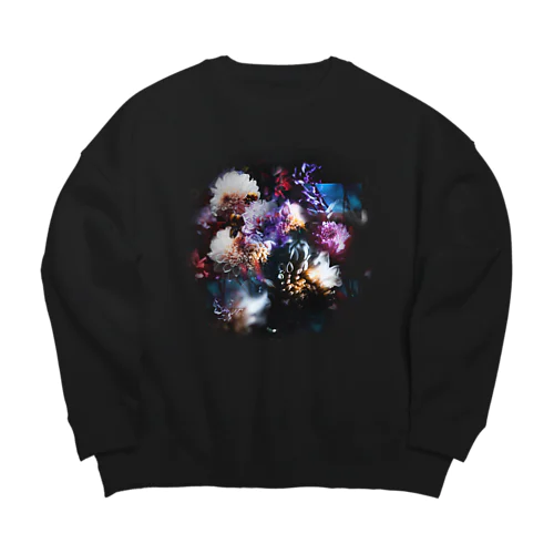 ダリア円形さん Big Crew Neck Sweatshirt