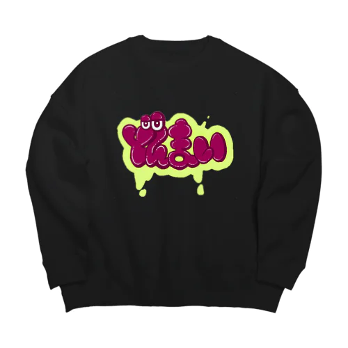 どんまいグラフィティ  Big Crew Neck Sweatshirt