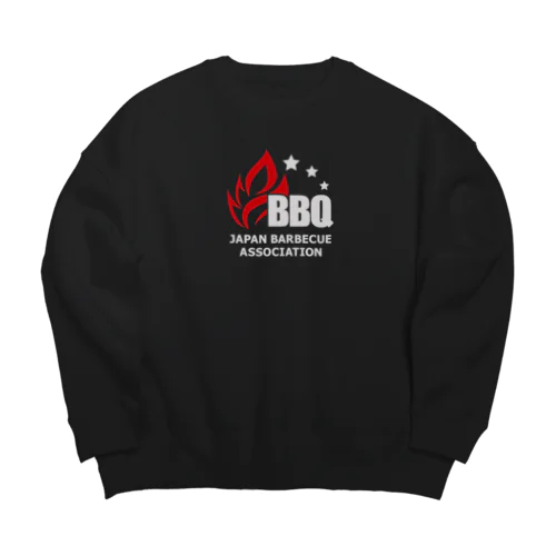 日本バーベキュー連盟公式グッズ Big Crew Neck Sweatshirt