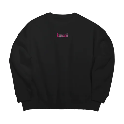 かわいいは作れる(棒読み) Big Crew Neck Sweatshirt