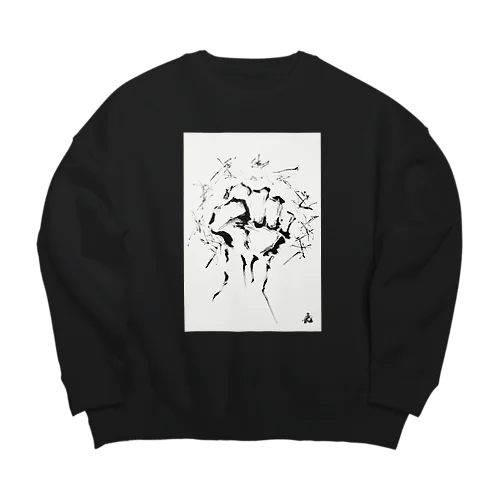 BLACK POWER Big Crew Neck Sweatshirt