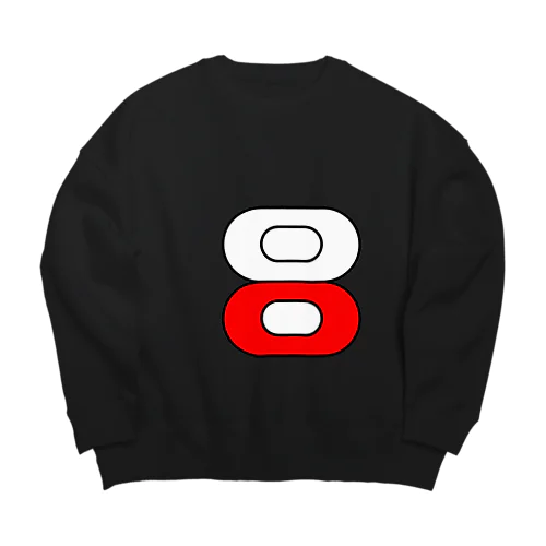 見方によっては。 Big Crew Neck Sweatshirt