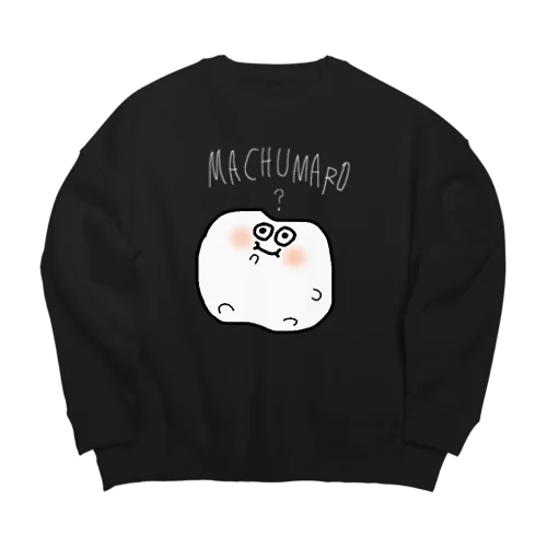 まちゅまろ　スウェット Big Crew Neck Sweatshirt