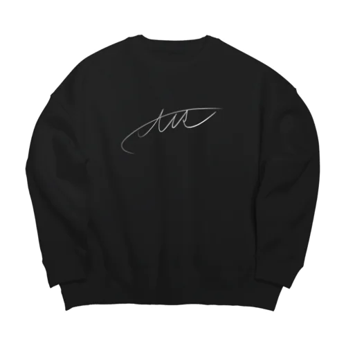 zine「AIR」オリジナルウェア Big Crew Neck Sweatshirt