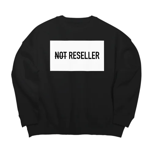 NOT RESELLER BRAND NAME ver. Big Crew Neck Sweatshirt