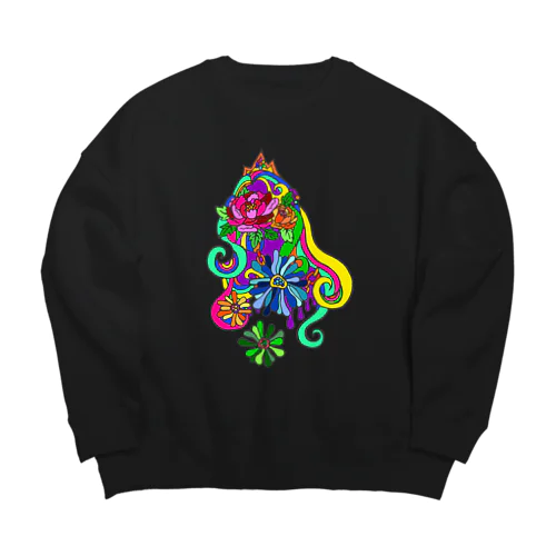 Princess Big Crew Neck Sweatshirt