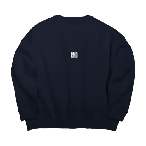 RMD Small White Logo Big Crew Neck Sweatshirt