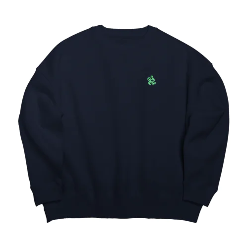 0L-VE ステッカー Big Crew Neck Sweatshirt