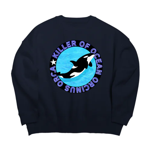 海の殺し屋オルカ Big Crew Neck Sweatshirt