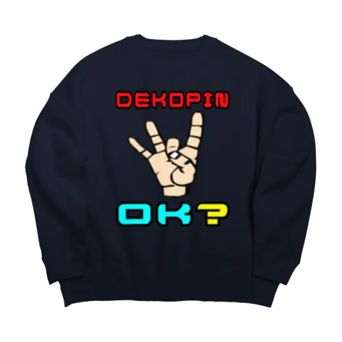 DEKOPIN OK? ビッグシルエットスウェット