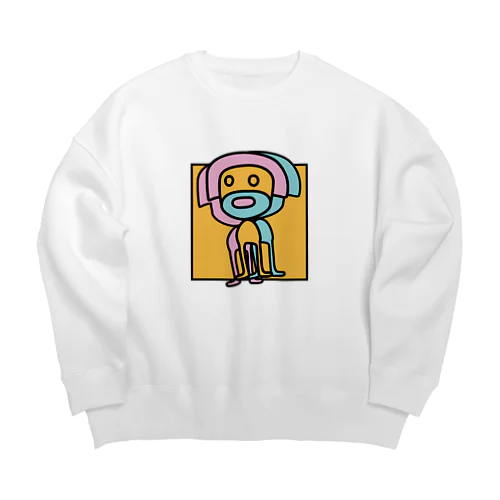 ナスカの地上絵 Big Crew Neck Sweatshirt