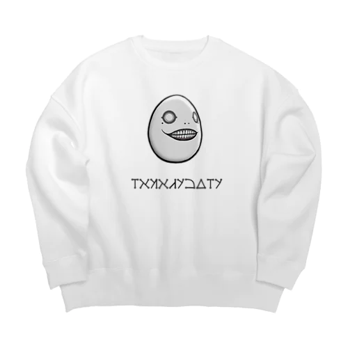 [ TAMAGOBITO ] 機械生命卵 OverSized SweatShirt② Big Crew Neck Sweatshirt