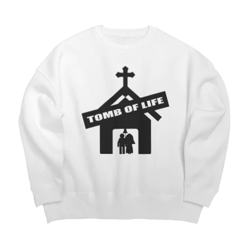 TOMB OF LIFE Big Crew Neck Sweatshirt