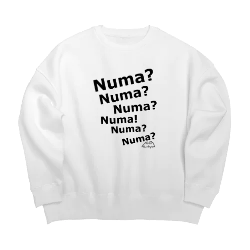 Numa(沼)だらけ Big Crew Neck Sweatshirt