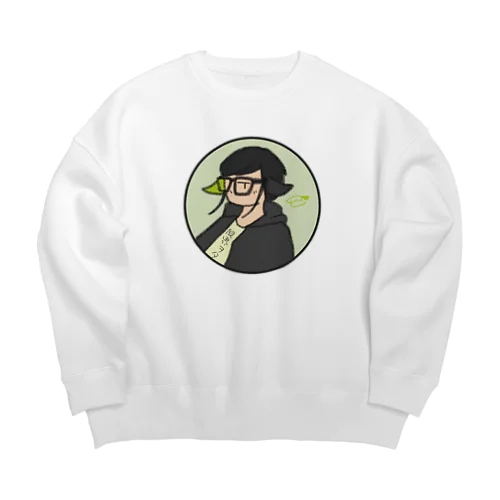 限界ヲタクのアイコン Big Crew Neck Sweatshirt