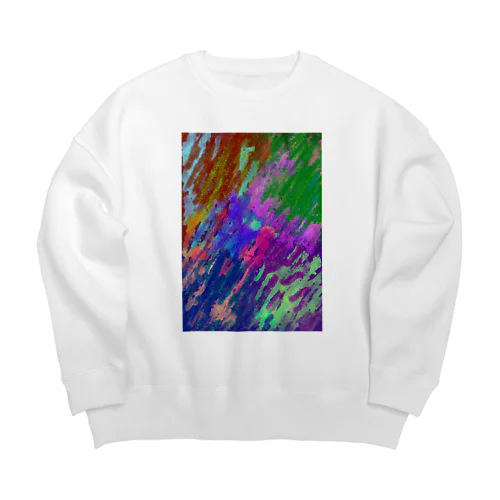 銀河系 Big Crew Neck Sweatshirt