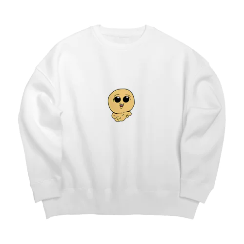 ふうせんガムくん Big Crew Neck Sweatshirt