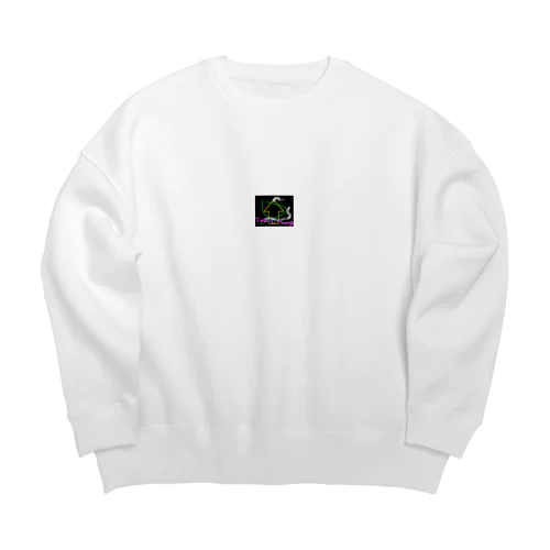 The time is money Big Crew Neck Sweatshirt