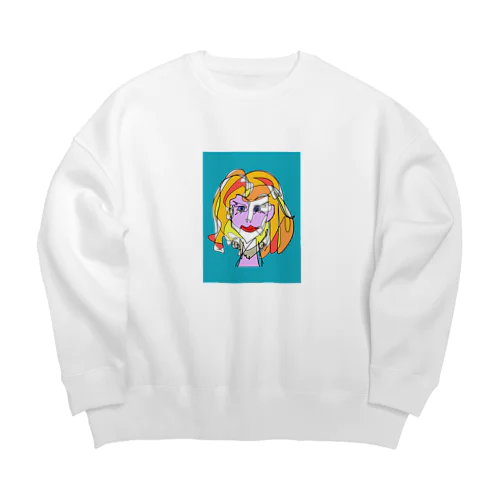 ドラァグクイーン Big Crew Neck Sweatshirt