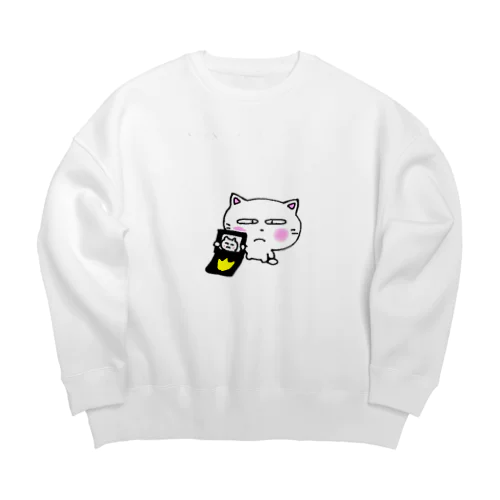 警察手帳 Big Crew Neck Sweatshirt