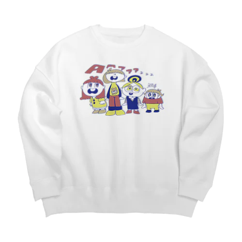 Aぁ Big Crew Neck Sweatshirt