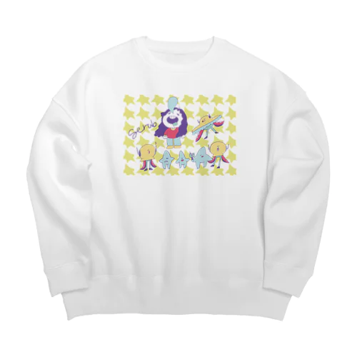 Gぅ Big Crew Neck Sweatshirt