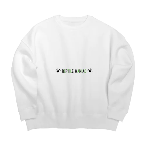 reptile maniac Big Crew Neck Sweatshirt