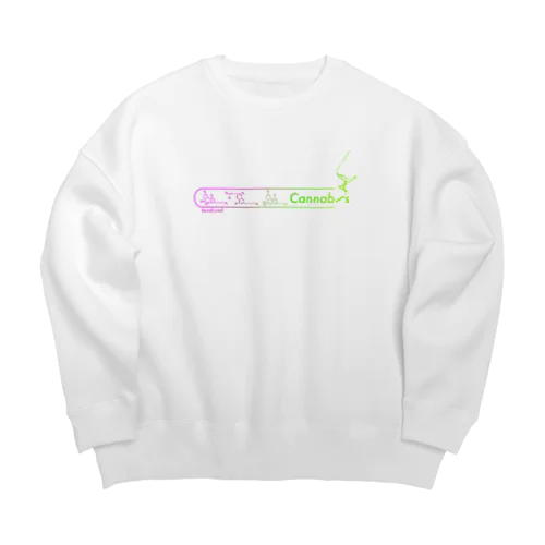 Cannab/s Big Crew Neck Sweatshirt