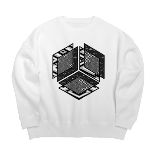 和三乗 Big Crew Neck Sweatshirt