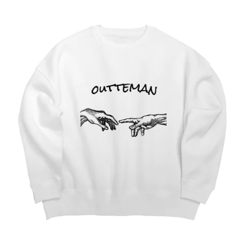 outteman Big Crew Neck Sweatshirt