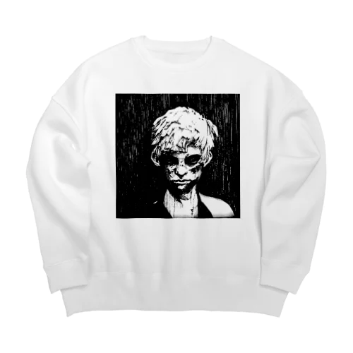 少年A Big Crew Neck Sweatshirt