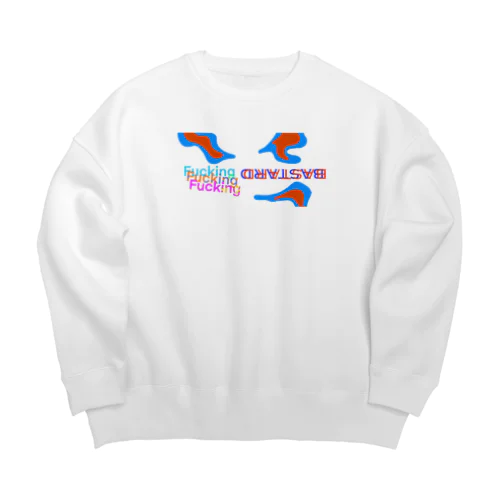 すでに●んでいる Big Crew Neck Sweatshirt