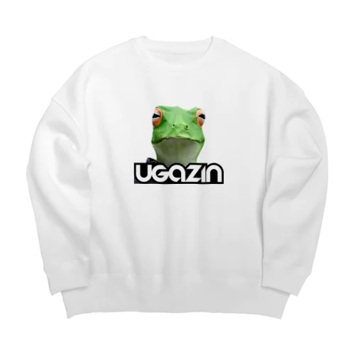 2022 ugazin frog　背景なし ビッグシルエットスウェット