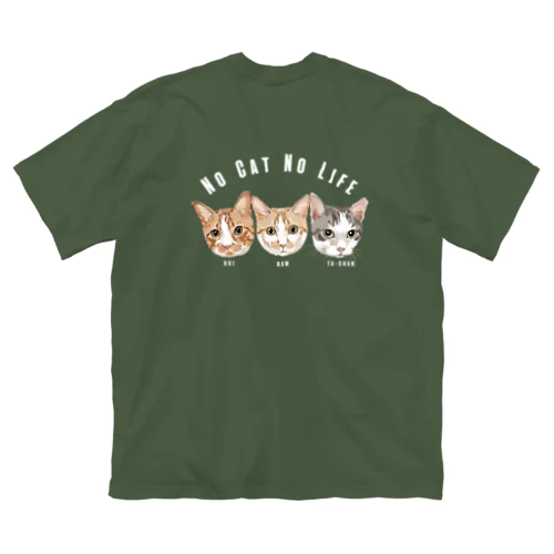 rui & ram &ta-cha ビッグシルエットTシャツ