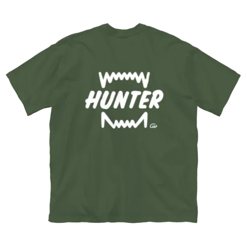 バックプリント  HUNTER/ハンターB ビッグシルエットTシャツ